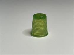 Plast Fingerbøl grøn str 14-16 mm
